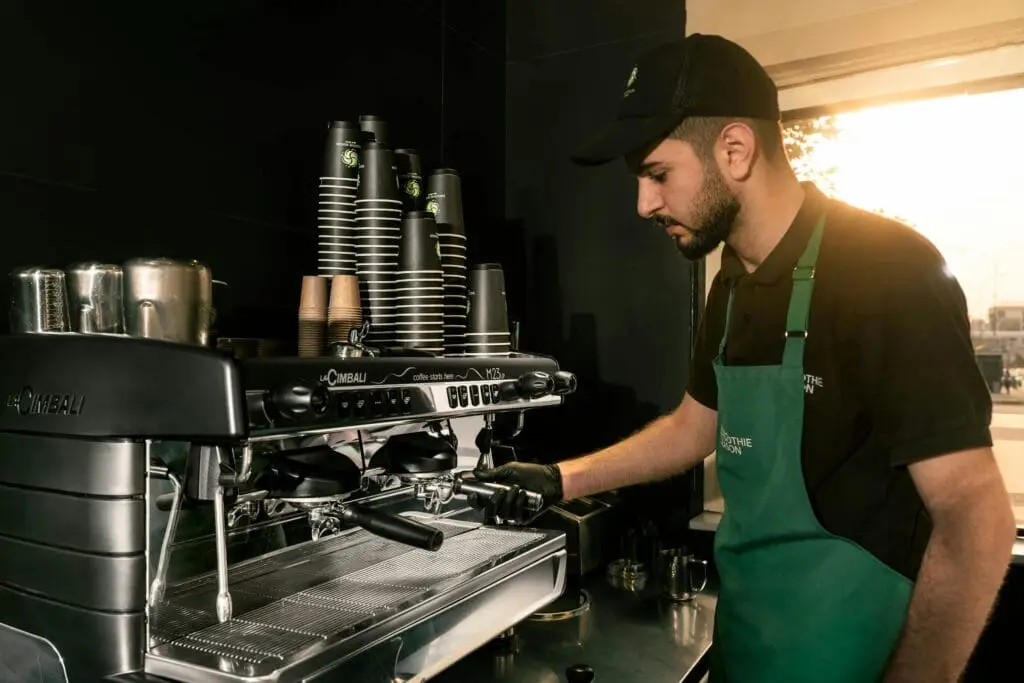 coffee making
